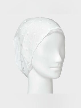 Sheer Eyelet Headwrap - A New Day™ White
